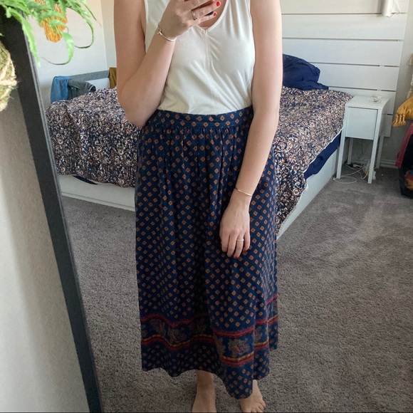 vtg Karen Scott midi skirt and jacket set - Picture 2 of 15